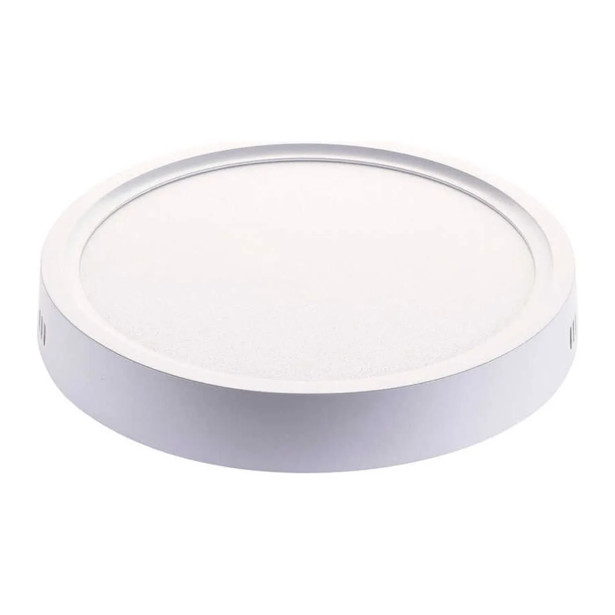18W Sıva Üstü Yuvarlak Beyaz Kasa Panel ECO 6500K