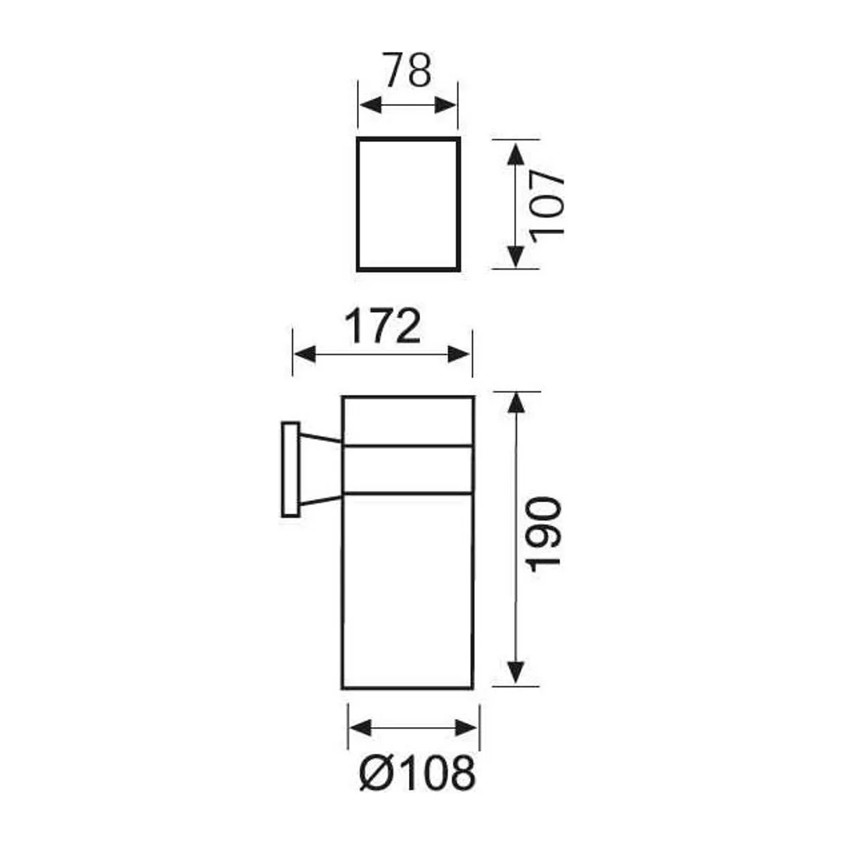 JW927 Bahçe Aplik - Görsel 2