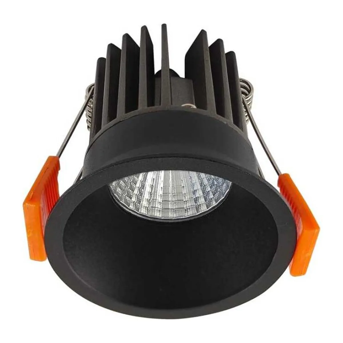 LS557 S Siyah Sabit LED Spot (3000K)